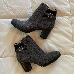 Kelly and Katie high-heeled boots